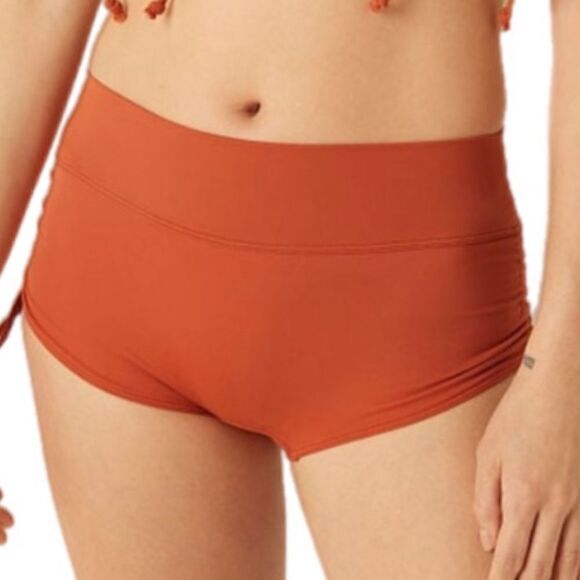 Victoria’s Secret Pink Swim Shortie Bikini Bottom Ruched sides - Picture 2 of 6